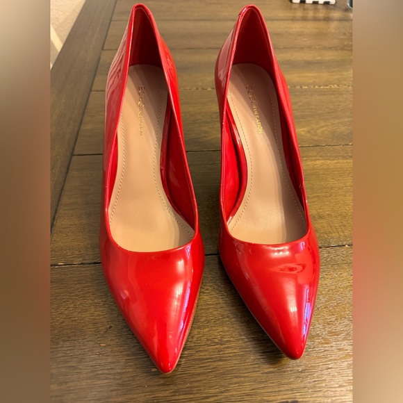 BCBGeneration Gaminkh-x Red Classic Womens Pumps Heels 10M - Picture 3 of 15